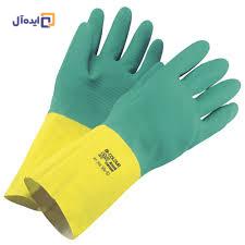 دستکش ایمنی Ansell مدل Bi-colour 87-900