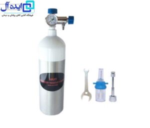 کپسول اکسیژن فولادی 2.5 لیتری (پرتابل)