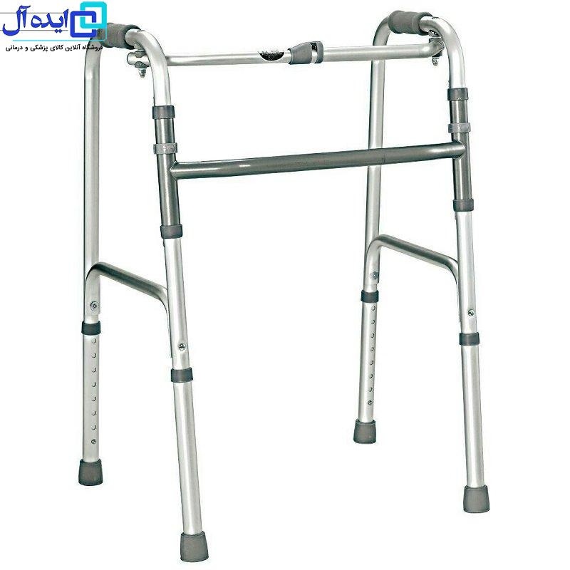 exir-wk01 واکر تاشو حلزونی ساده بدون چرخ - تصویر 1