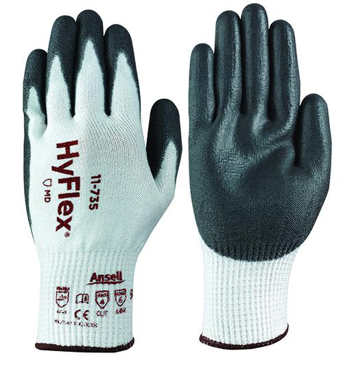 دستکش ایمنی Ansell مدل Hyflex 11-735