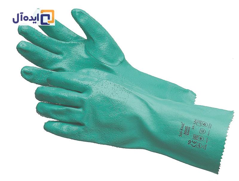 39-124.jpg دستکش ایمنی Ansell مدل Sol-Knite 39-124 - Image 1