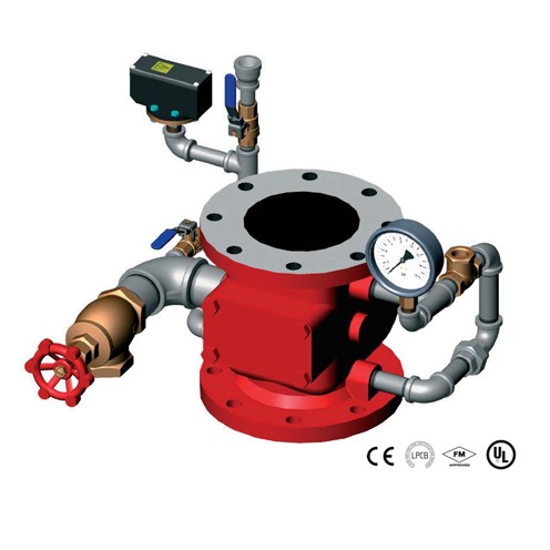 Wet Alarm Valve کمپانی Rapidrop