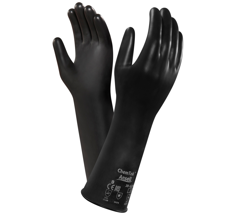 دستکش ایمنی Ansell مدل Chemtec 38-628