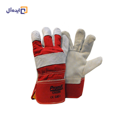 SINGLE-PALM.png دستکش ایمنی چرمی Promax - تصویر 1
